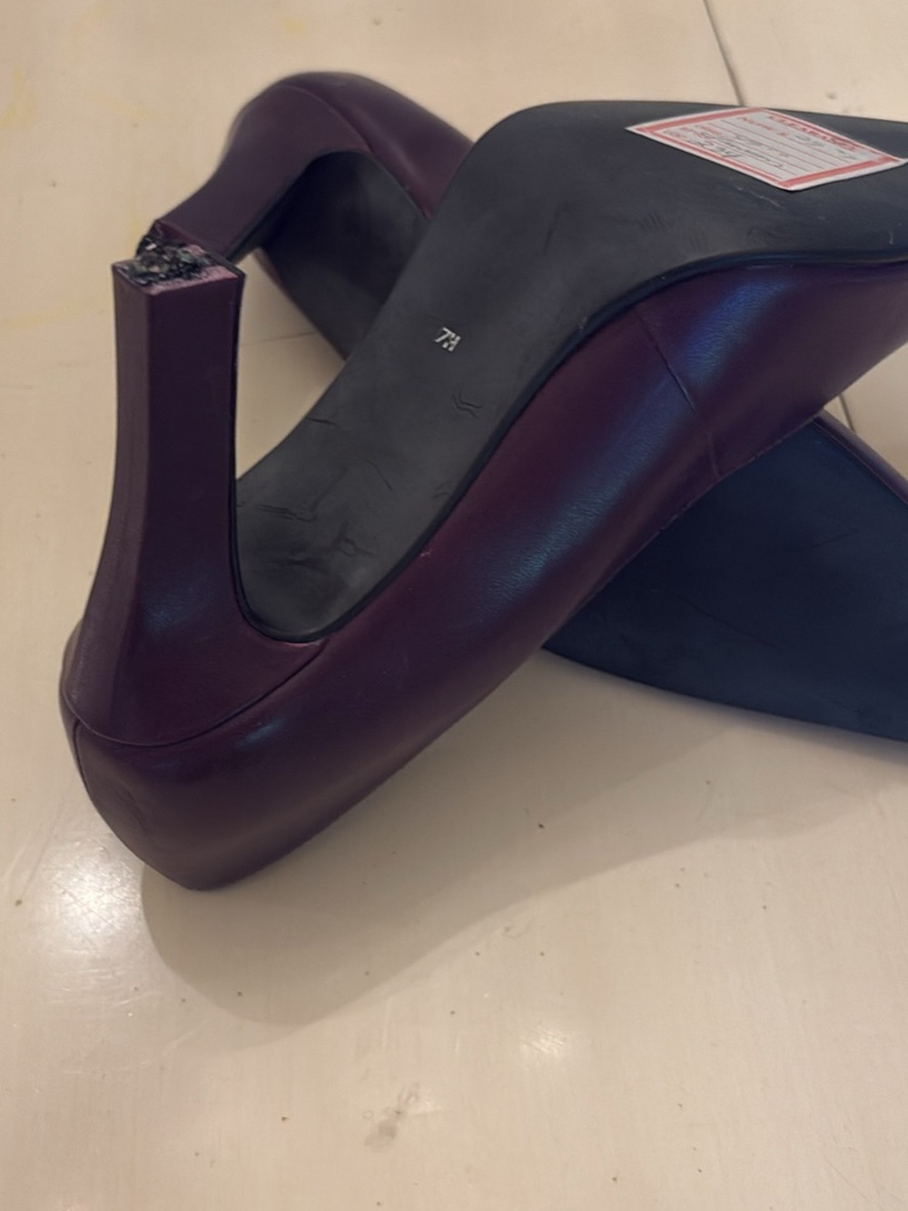 Women’s Elegant Pump in Plum